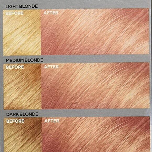 L'Oréal Paris Féria Fashion Mettalics Hair Color, 822 Medium Iridescent Blonde - Picture 2 of 6